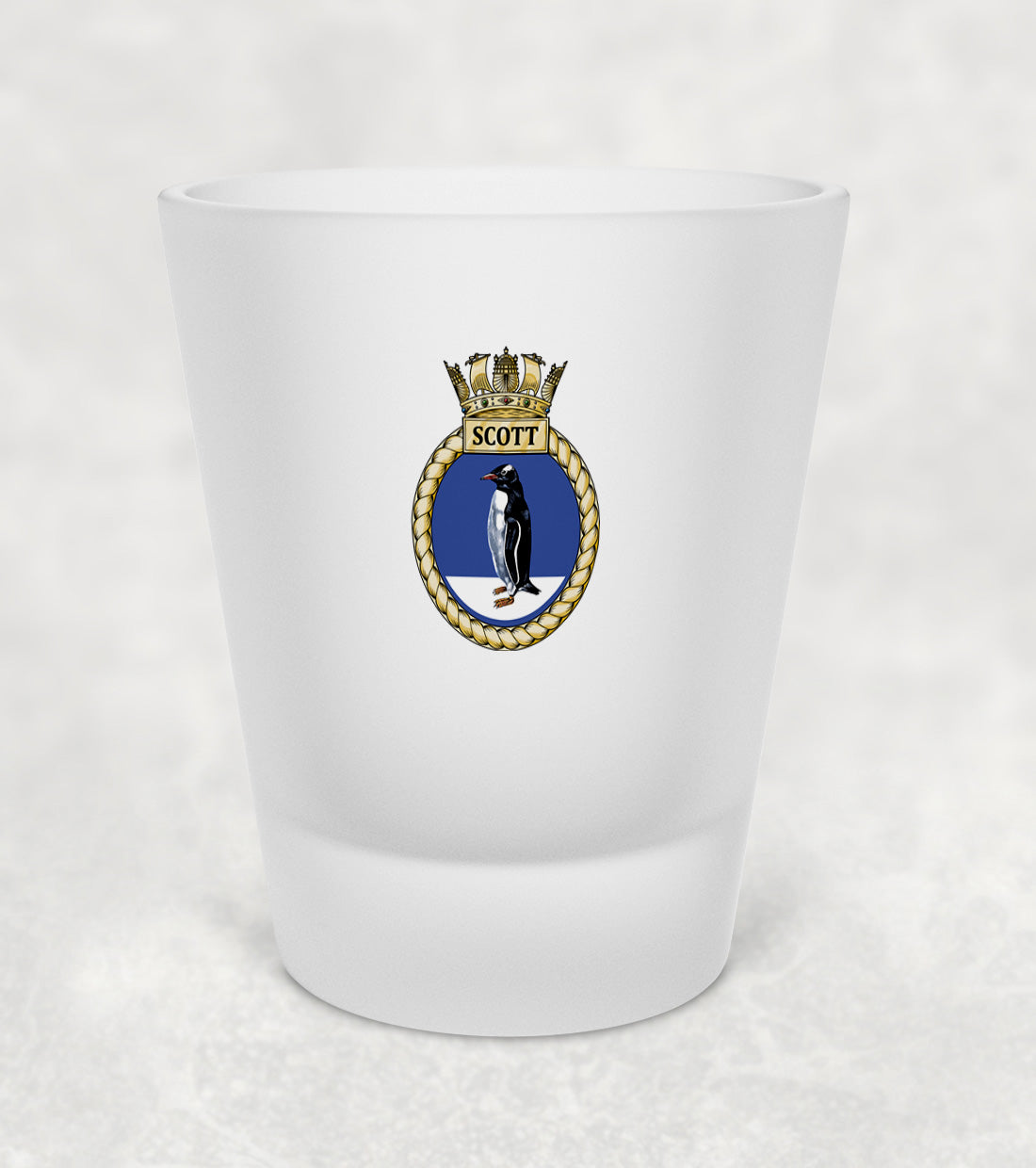 HMS Scott - Shot Glass