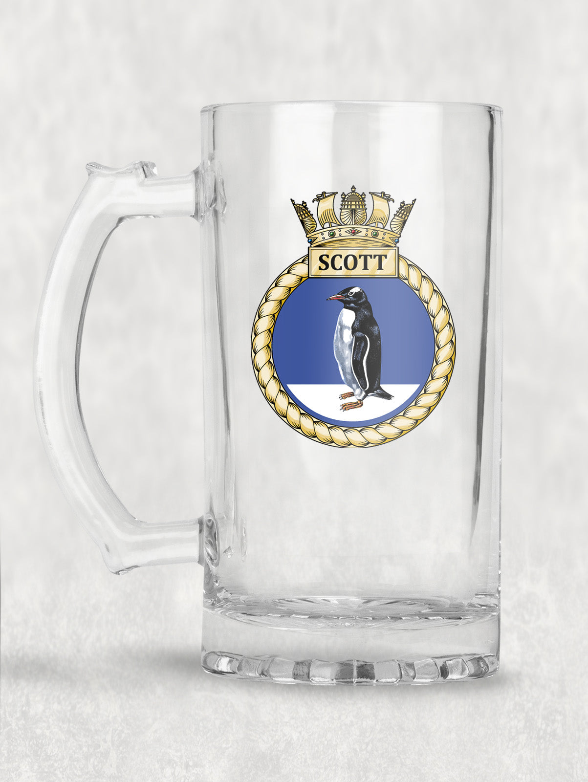 HMS Scott - Tankard/Beer Mug/Stein