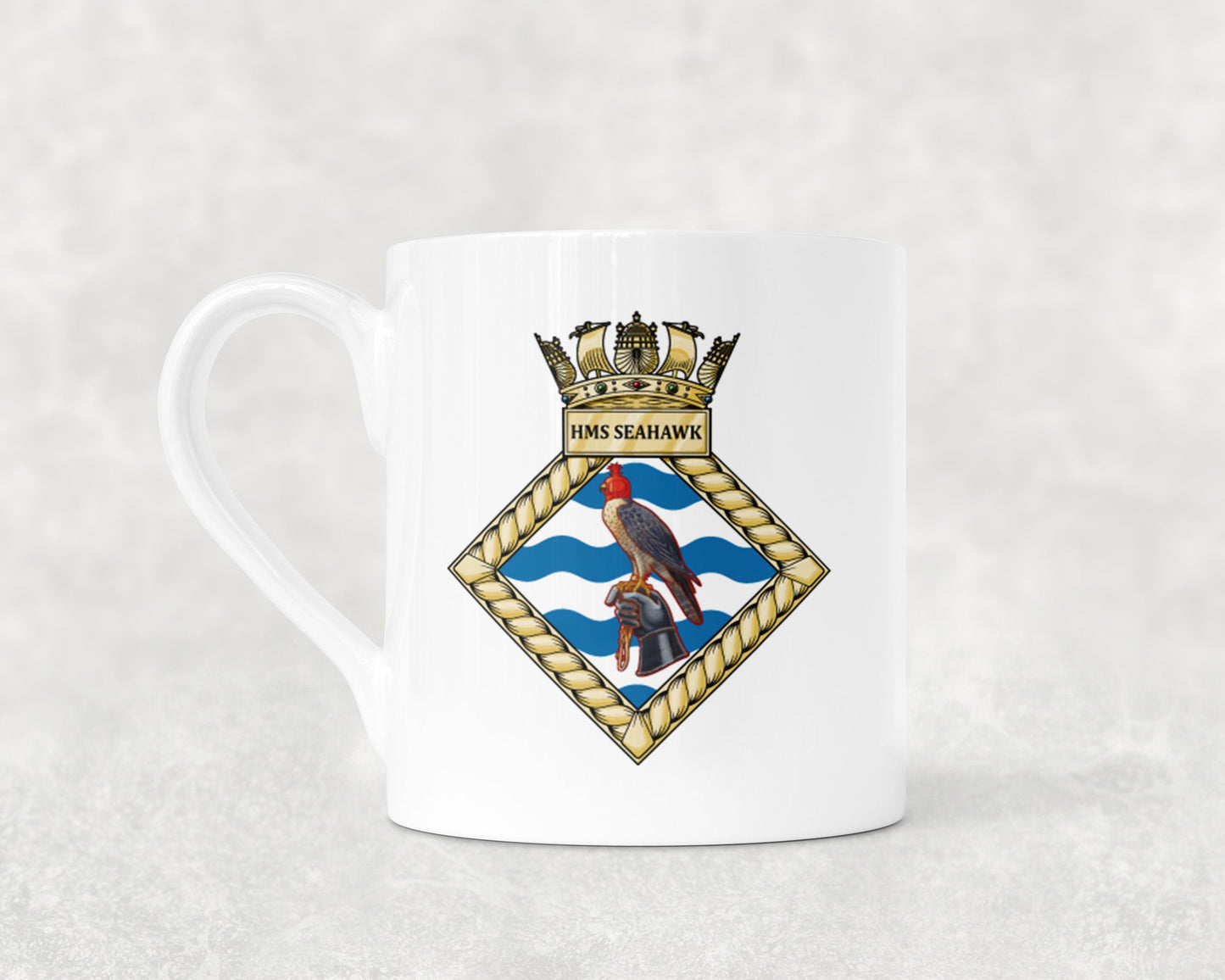 HMS Seahawk - Bone China Mug