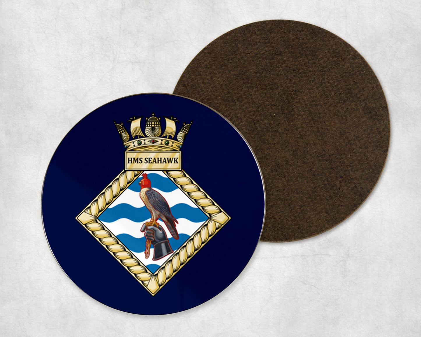 HMS Seahawk - Round Coaster Set