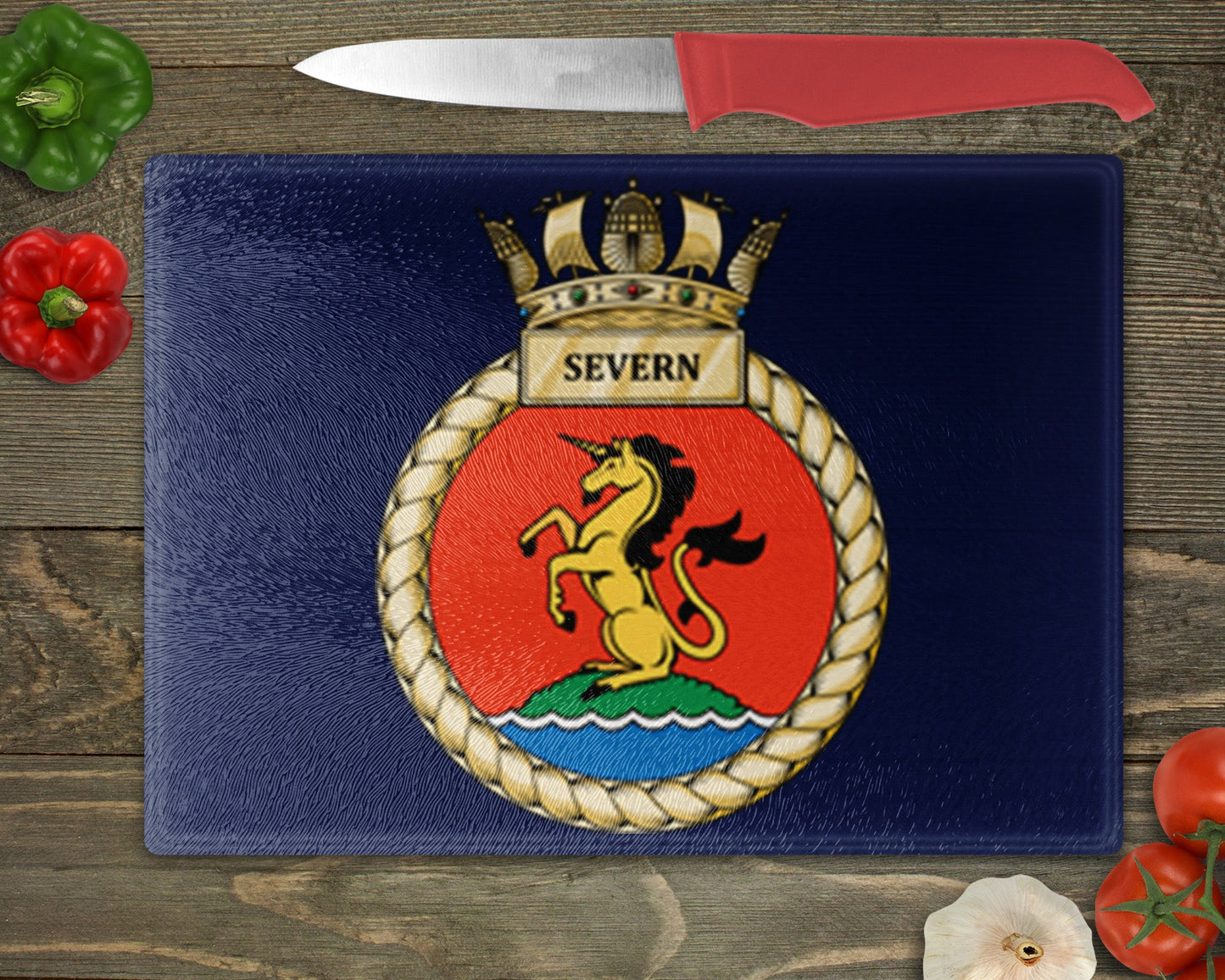 HMS Severn - Cutting Board