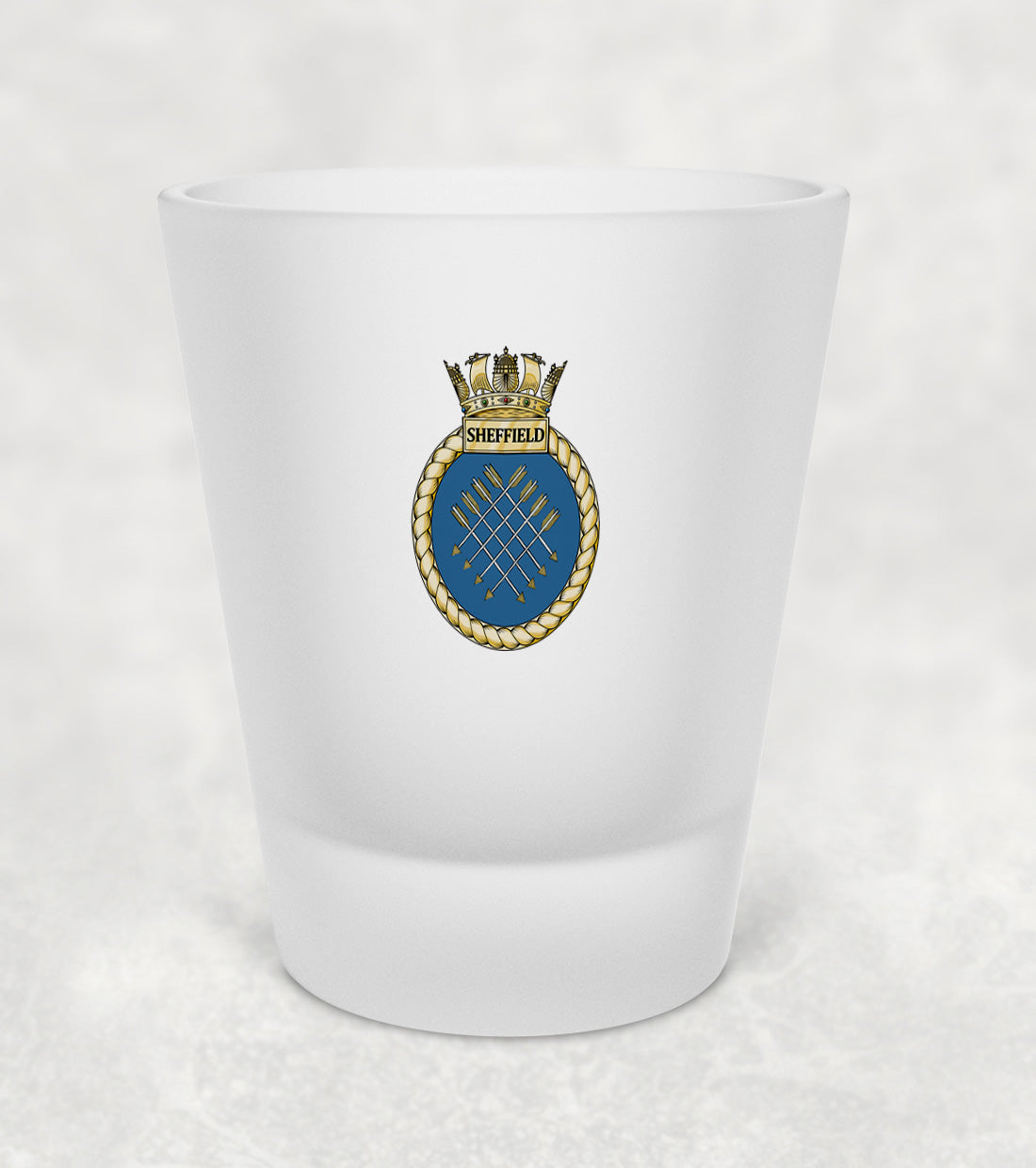 HMS Sheffield - Shot Glass