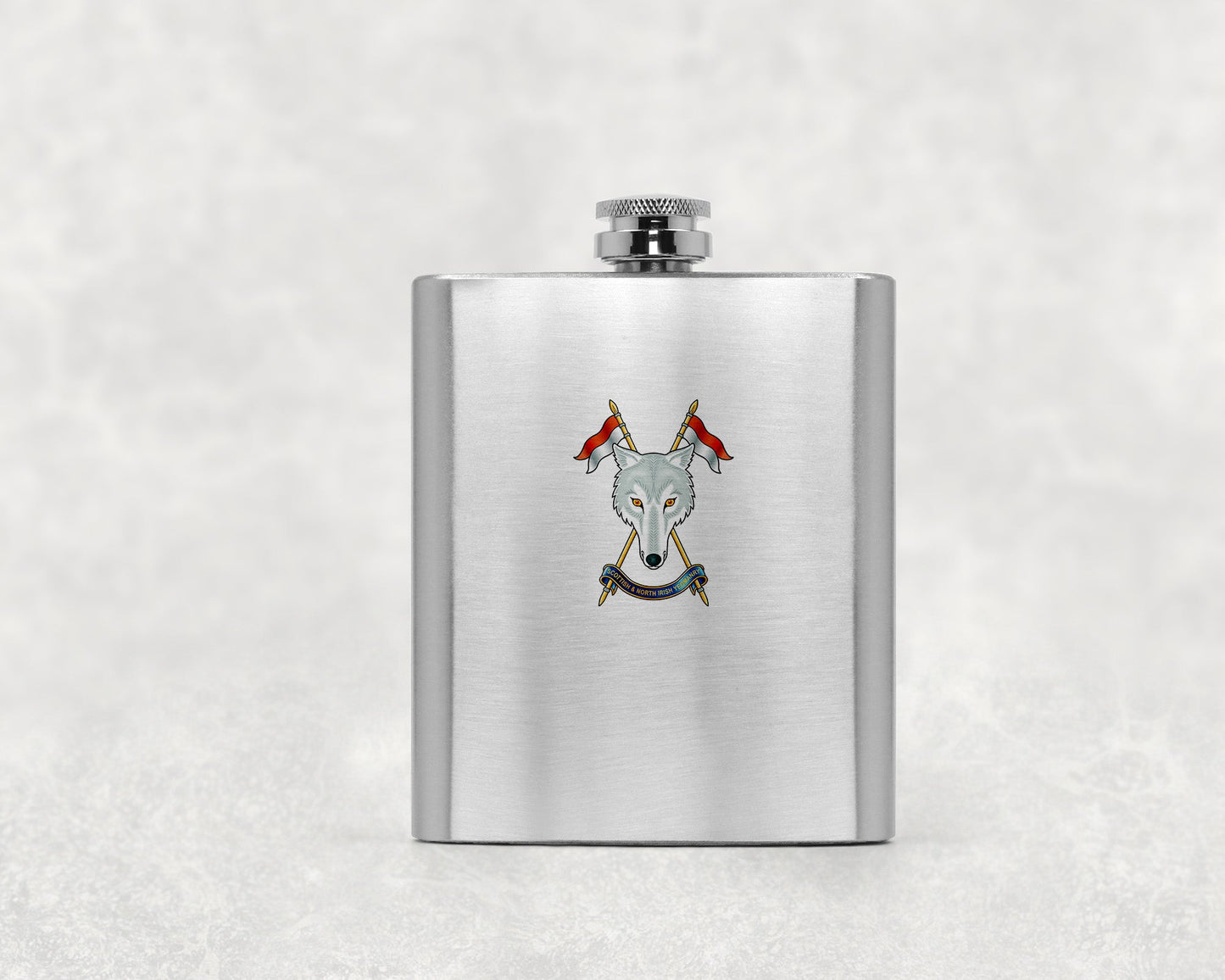 Scottish and North Irish Yeomanry - Hip Flask