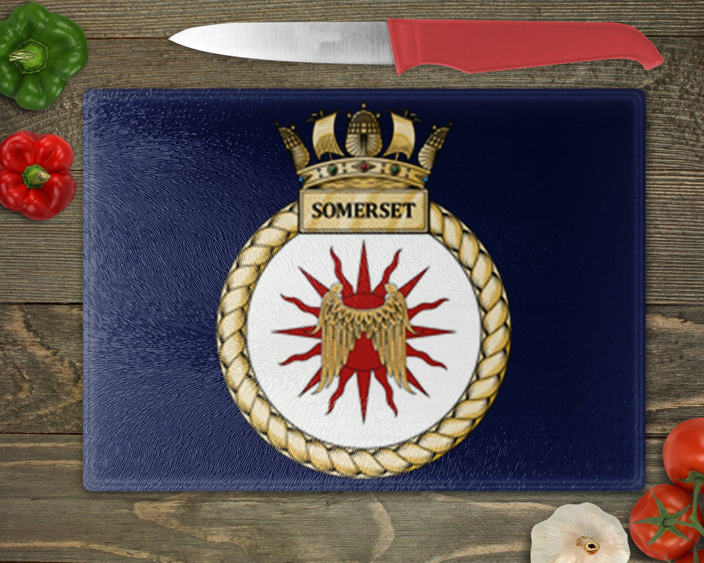 HMS Somerset - Cutting Board
