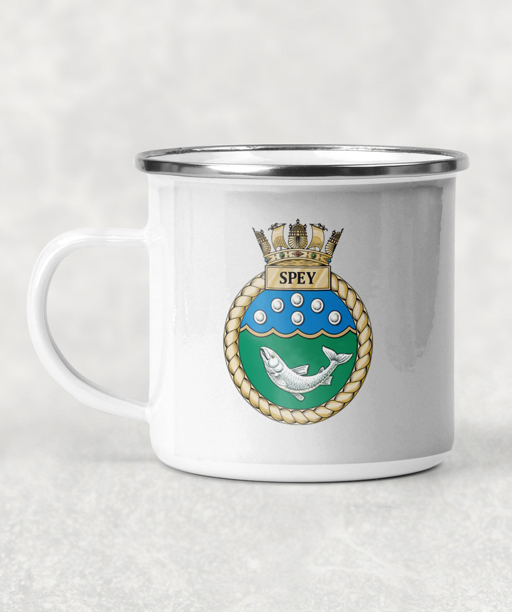 HMS Spey - Enamel Mug