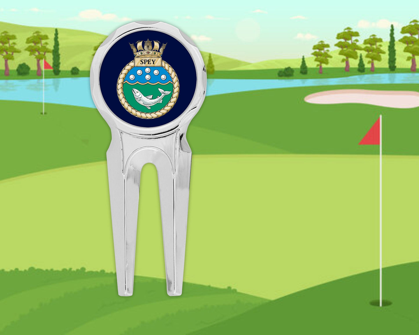 HMS Spey - Golf Divot Repair Tool