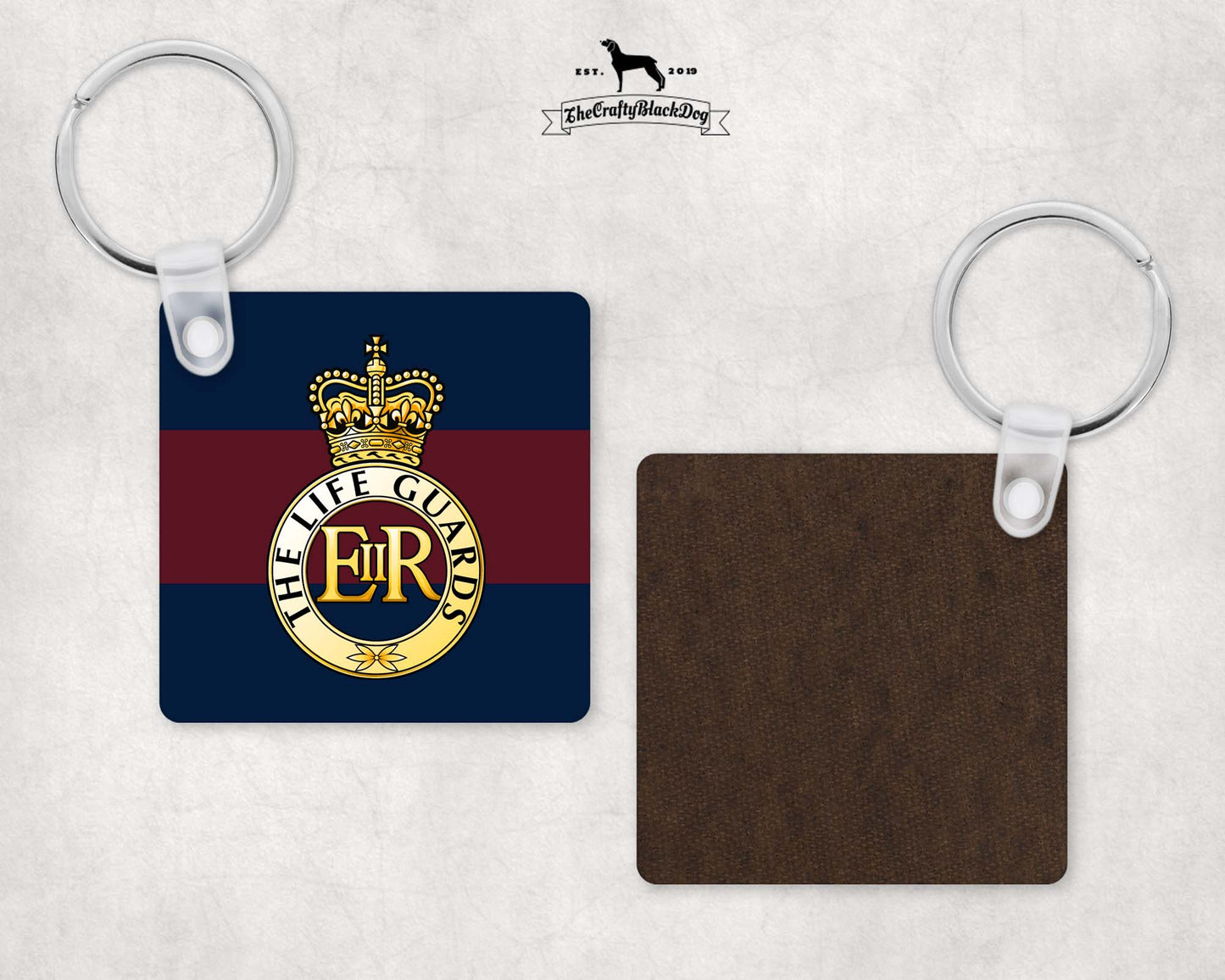 Life Guards insignia - Square Key Ring