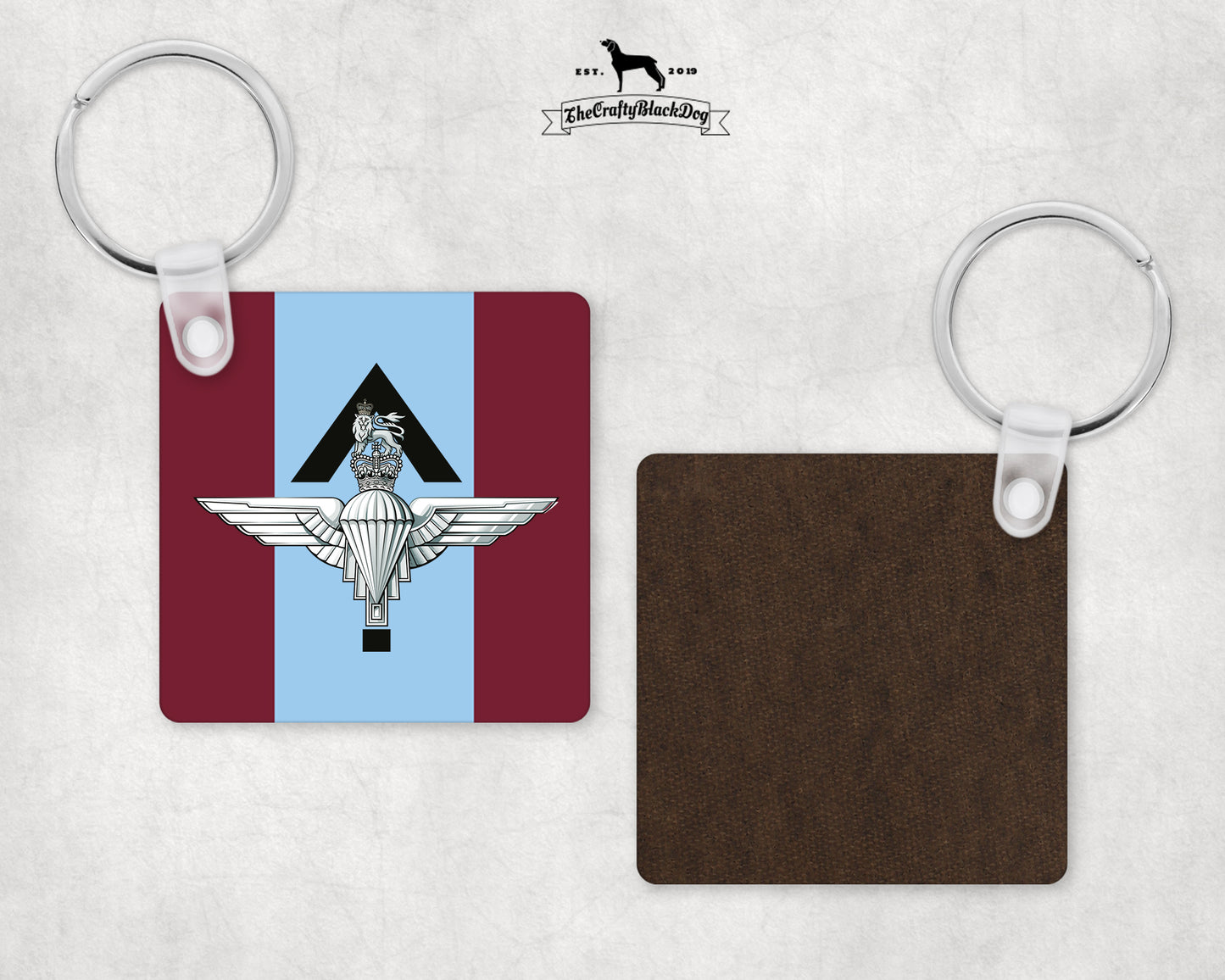 Pathfinder Platoon - Square Key Ring