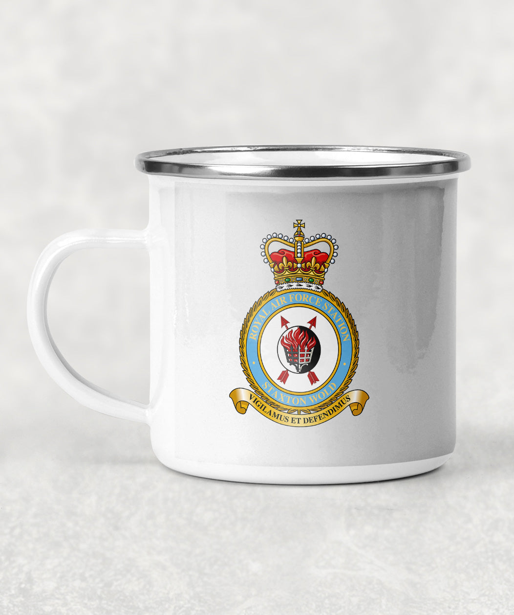 RAF Staxton Wold - Enamel Mug