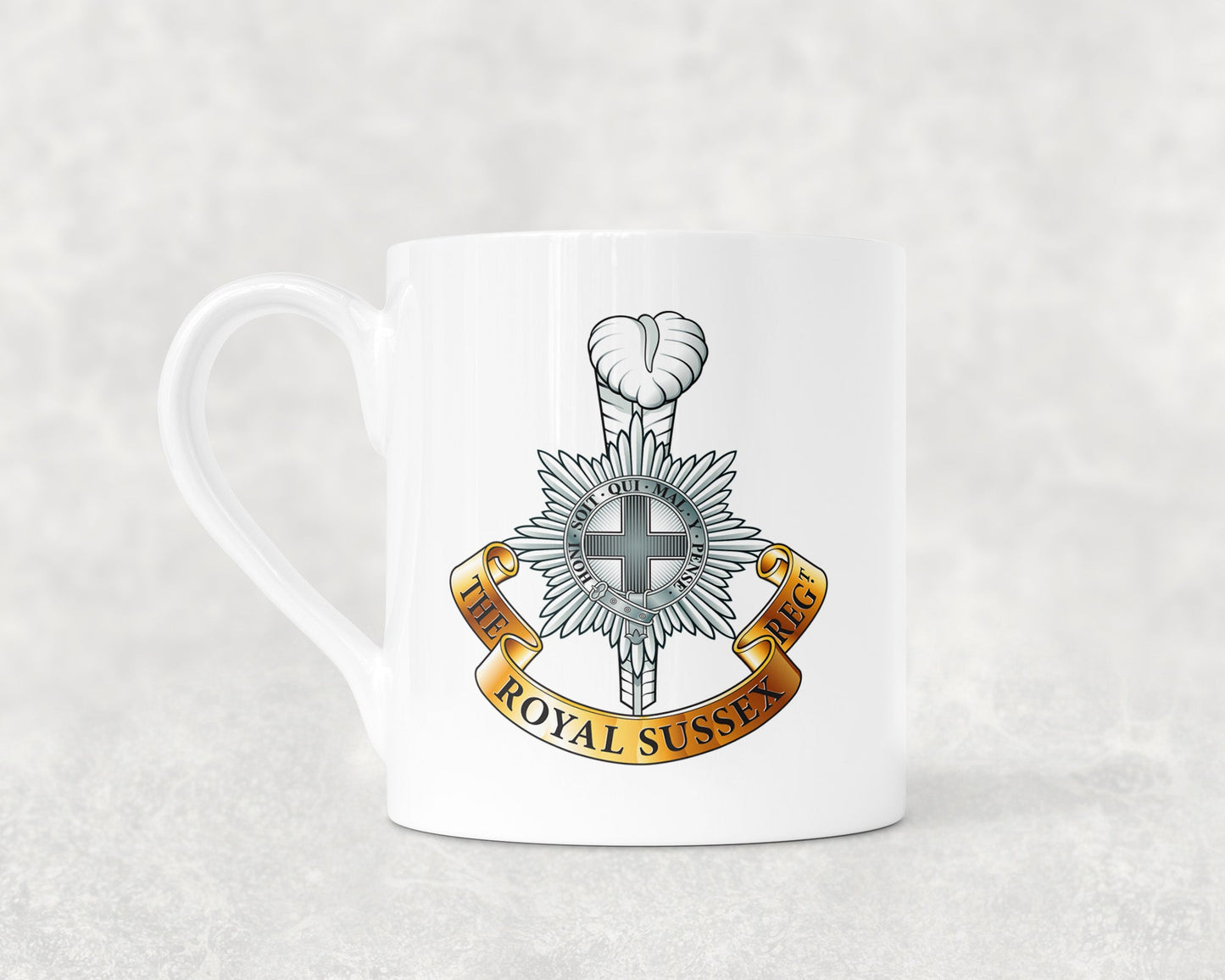Royal Sussex Regiment - Bone China Mug