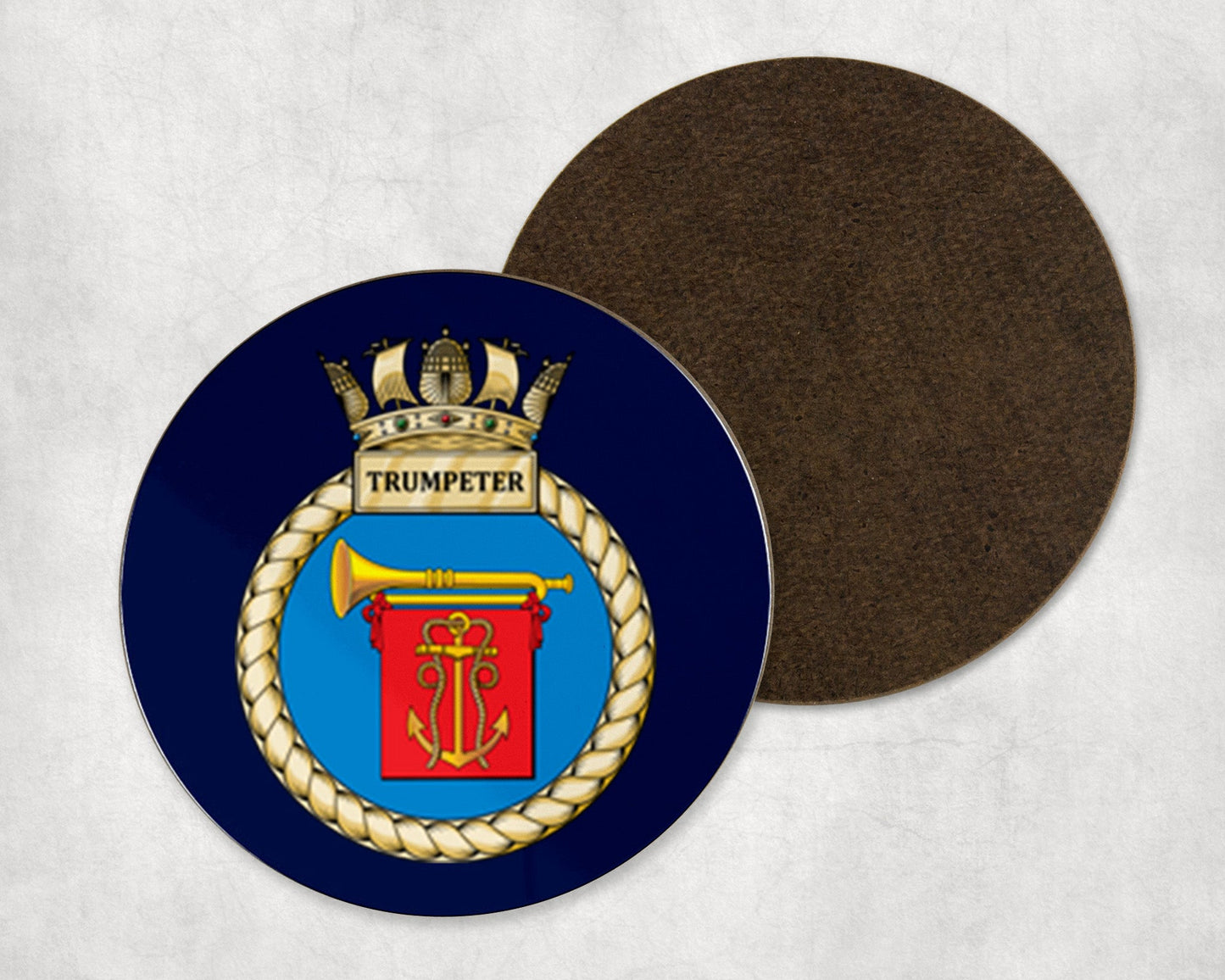 HMS Trumpeter - Round Coaster Set