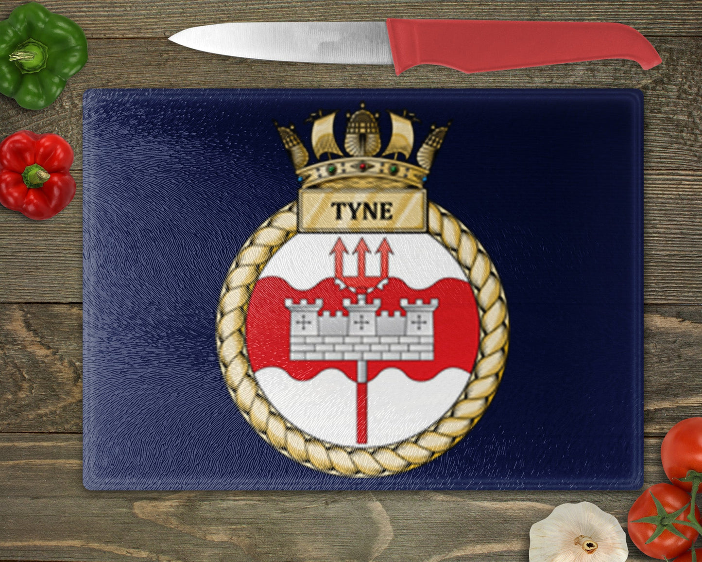 HMS Tyne - Cutting Board