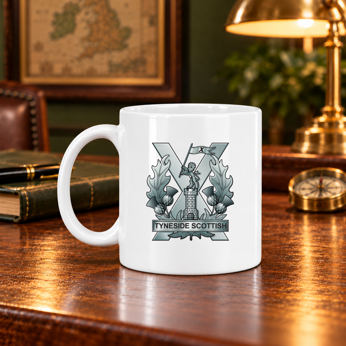Tyneside Scottish Royal Artillery - 11oz Mug | The Crafty Black Dog
