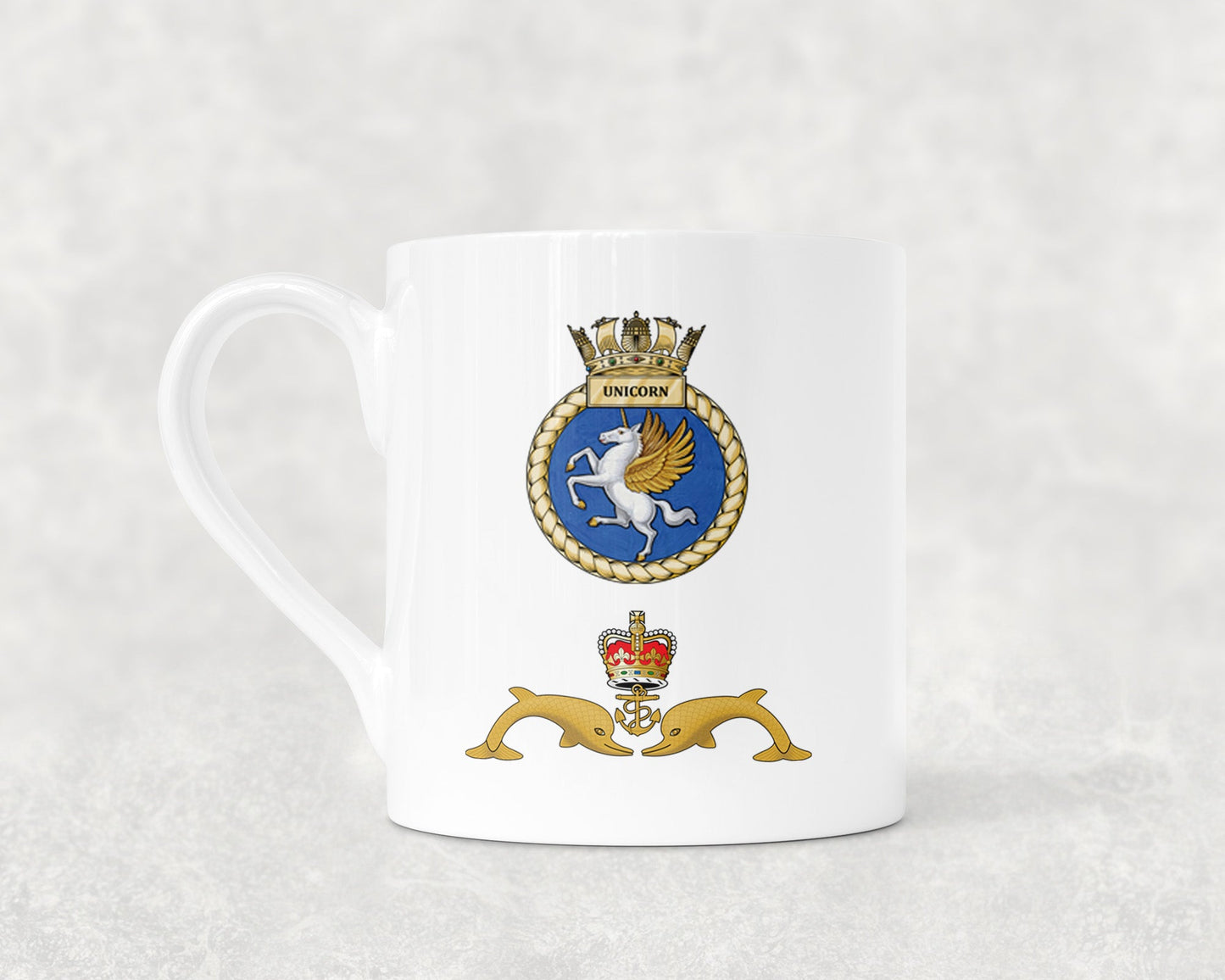 HMS Unicorn - Bone China Mug
