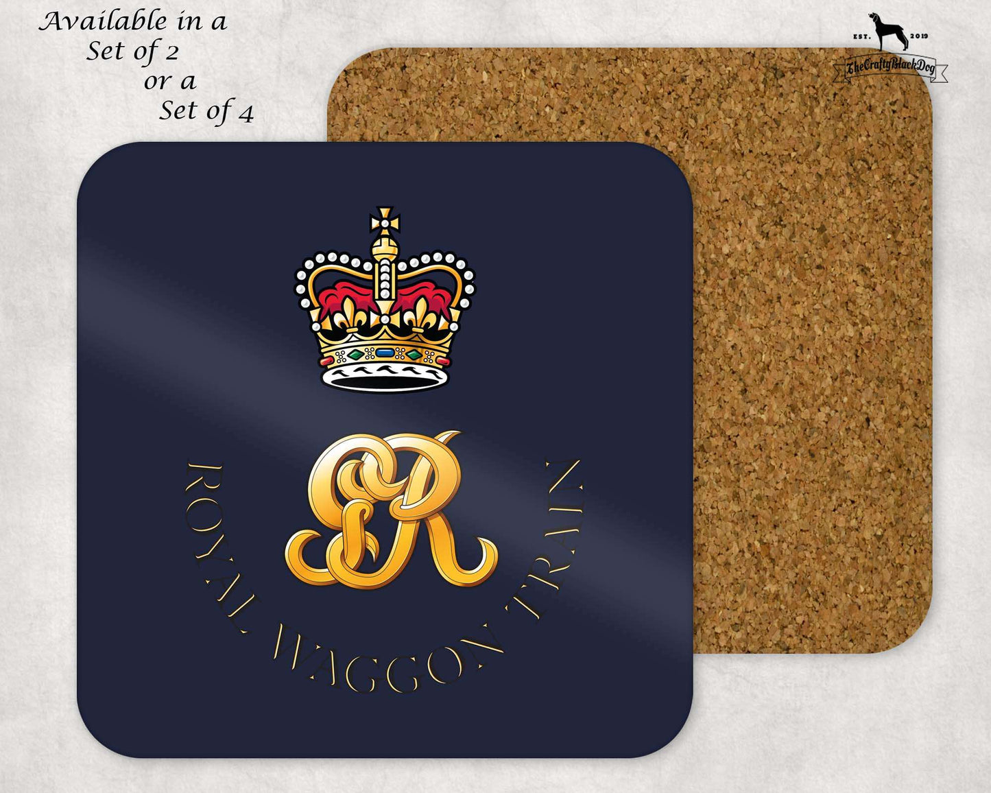 Royal Waggon Train - COASTER SET