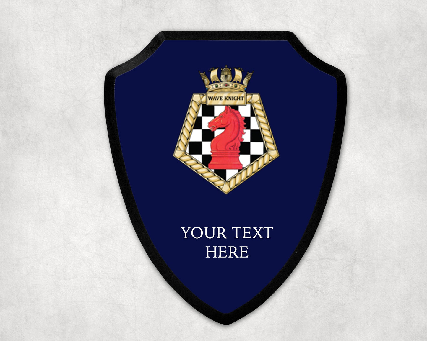 RFA Wave Knight - Royal Navy Printed Wall Shield