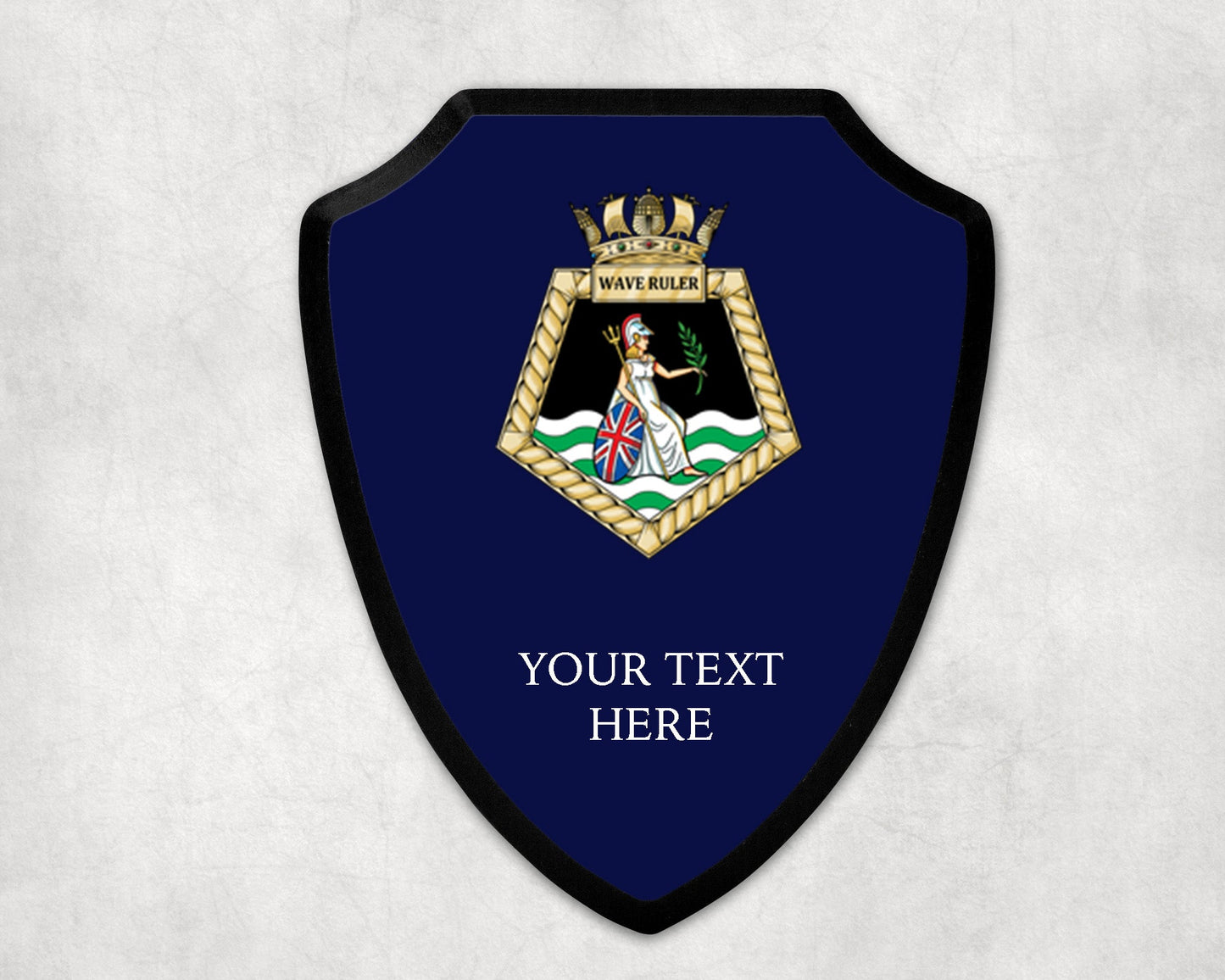 RFA Wave Ruler - Royal Navy Printed Wall Shield