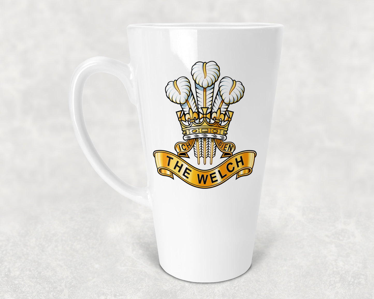 Welch Regiment - Latte Mug 17oz