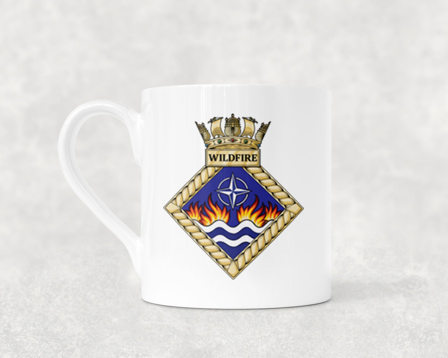 HMS Wildfire - Bone China Mug