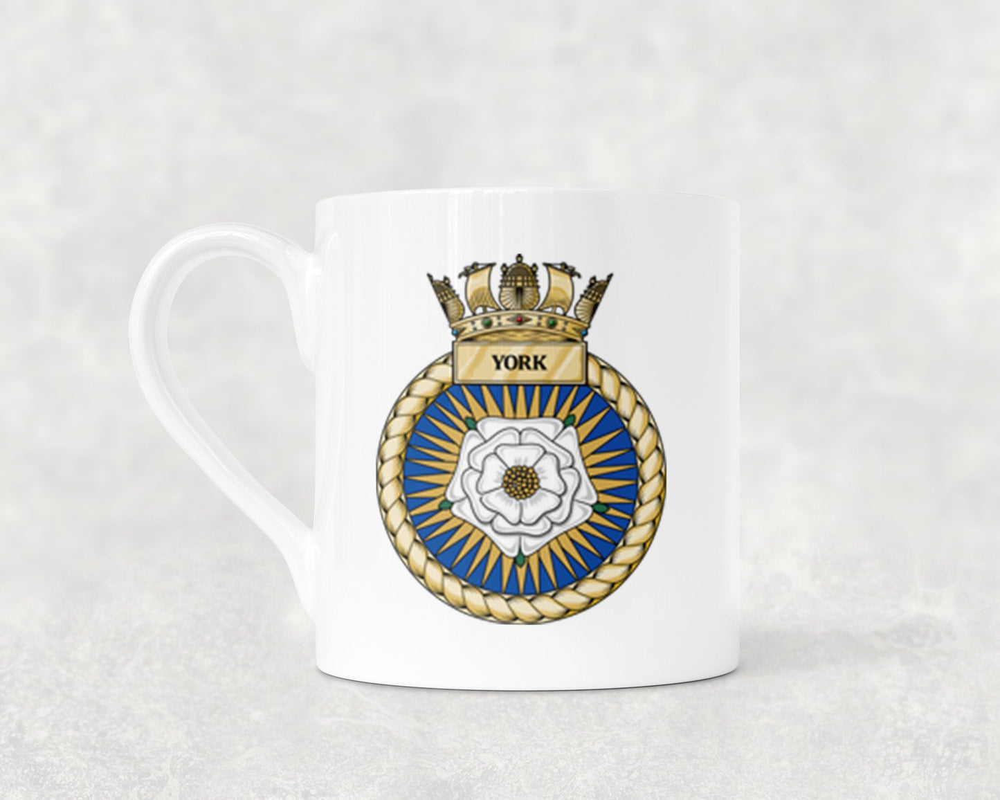 HMS York - Bone China Mug