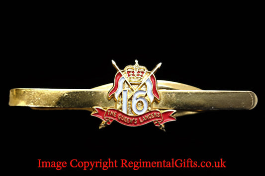 16th/5th The Queen's Royal Lancers Tie Bar