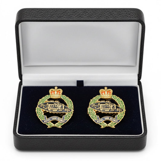 Royal Tank Regiment Cufflinks (COLOURED) | MOD Licensed Product