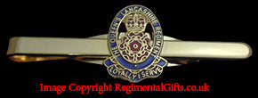 The Queen's Lancashire Regiment Tie Bar