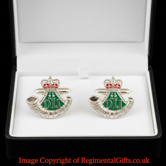 The Durham Light Infantry (DLI) Cufflinks | MOD Licensed Product