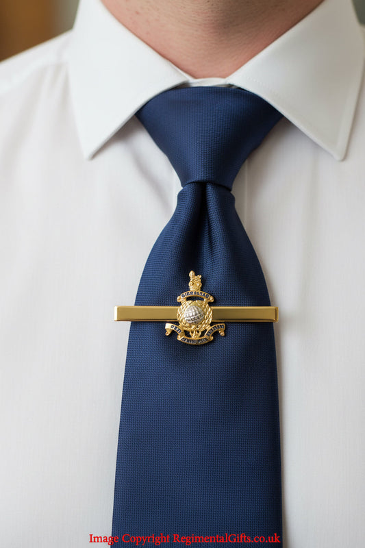 Royal Marines Corps Crest Large Tie Bar