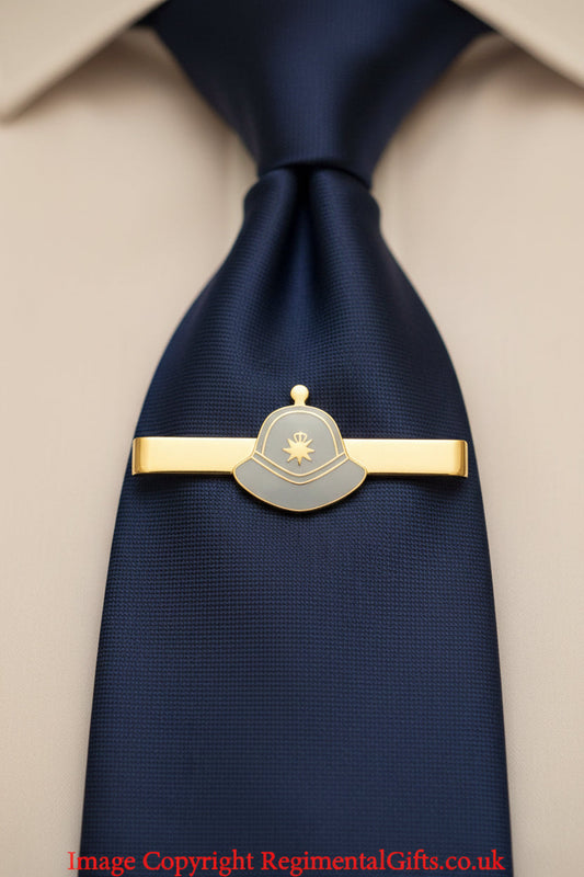 Royal Marines Pith Helmet Tie Bar