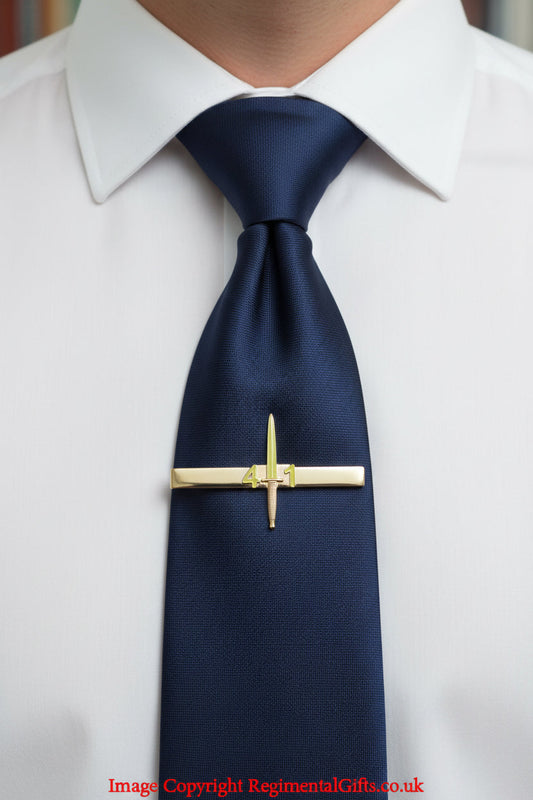 41 Commando Royal Marines Dagger Tie Bar