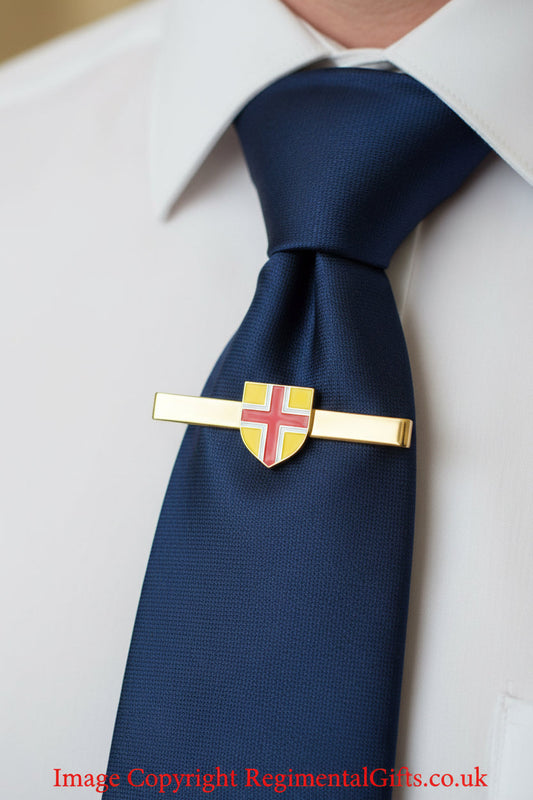 42 Commando Royal Marines Flag Tie Bar