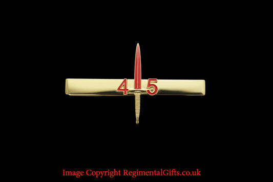 45 Commando Royal Marines Dagger Tie Bar