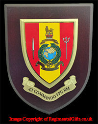 43 Commando FPG - Wall Shield Plaque | MOD Licensed Seller