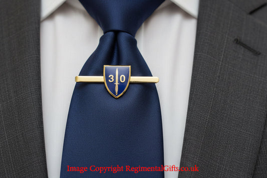 30 Commando Royal Marines Shield Tie Bar