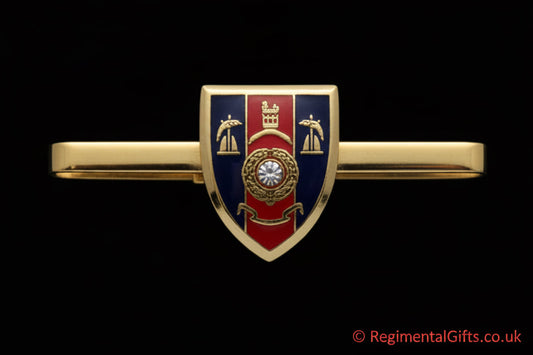 1 Assault Group Royal Marines Shield Tie Bar