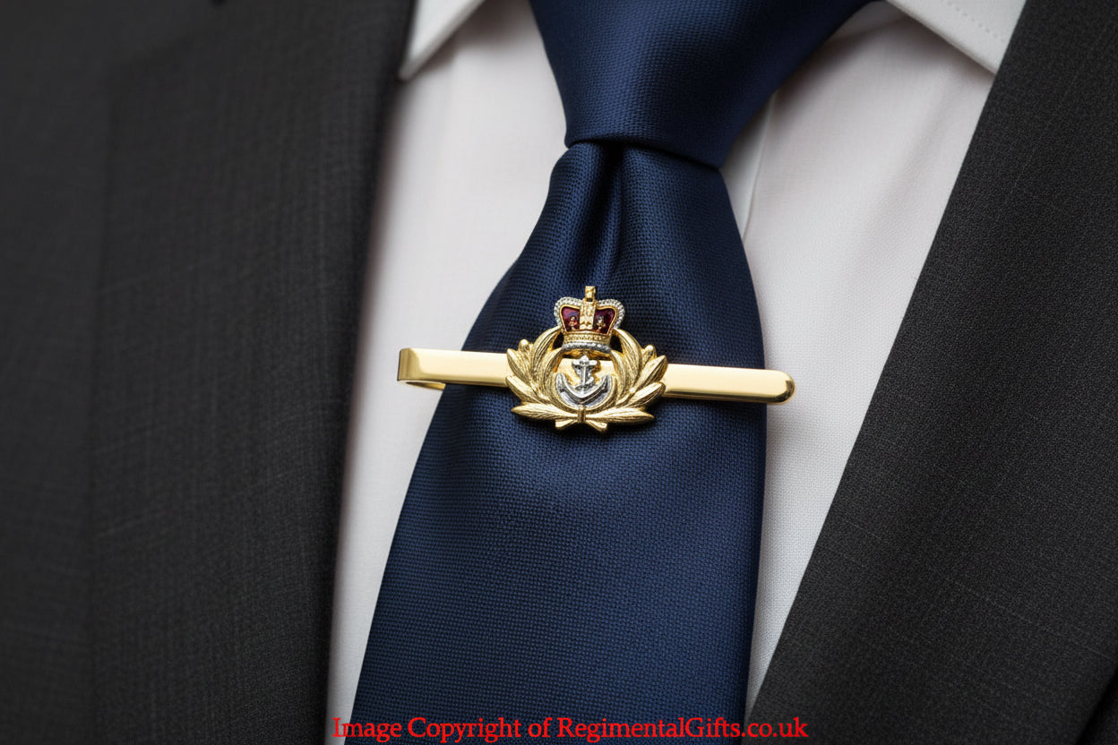Royal Navy Officer Tie Bar
