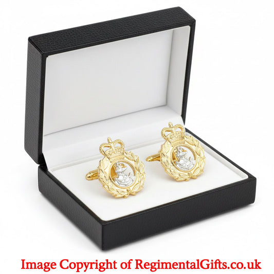 Royal Navy Chief Petty Officer (CPO RN) Cufflinks | MOD Licensed Product