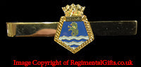 HMS Belfast Tie Bar