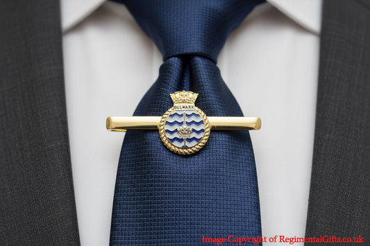 HMS Bulwark Tie Bar