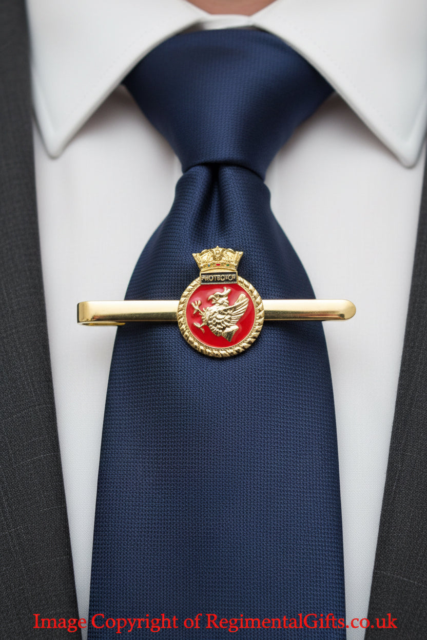 HMS Protector Tie Bar