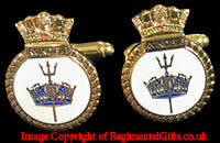 HMS Invincible Cufflinks | MOD Licensed Product