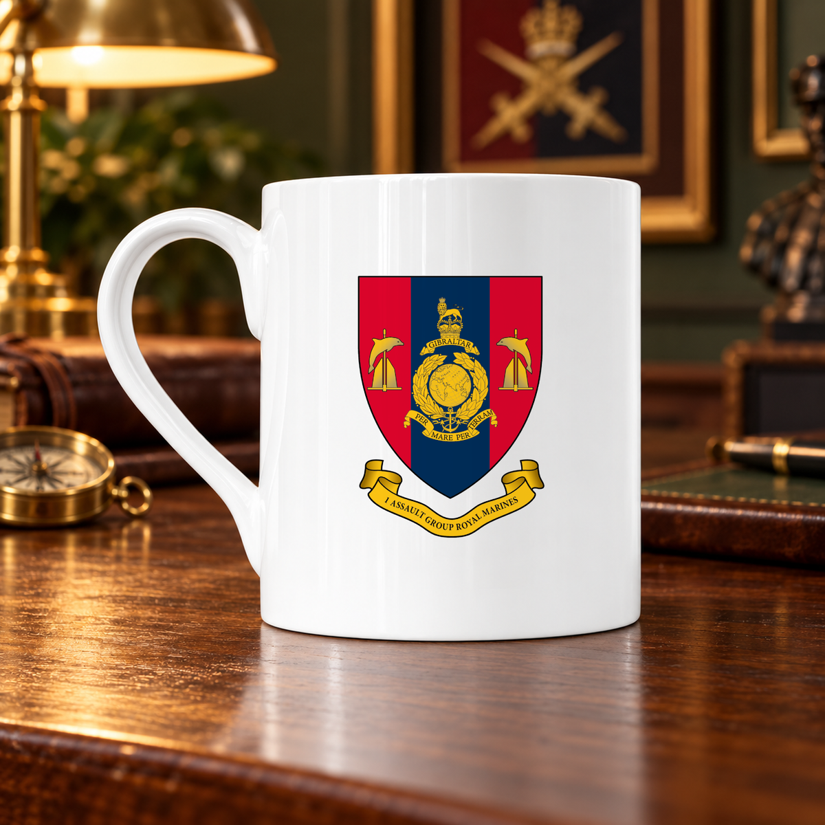 1 Assault Group RM - Bone China Mug | The Crafty Black Dog