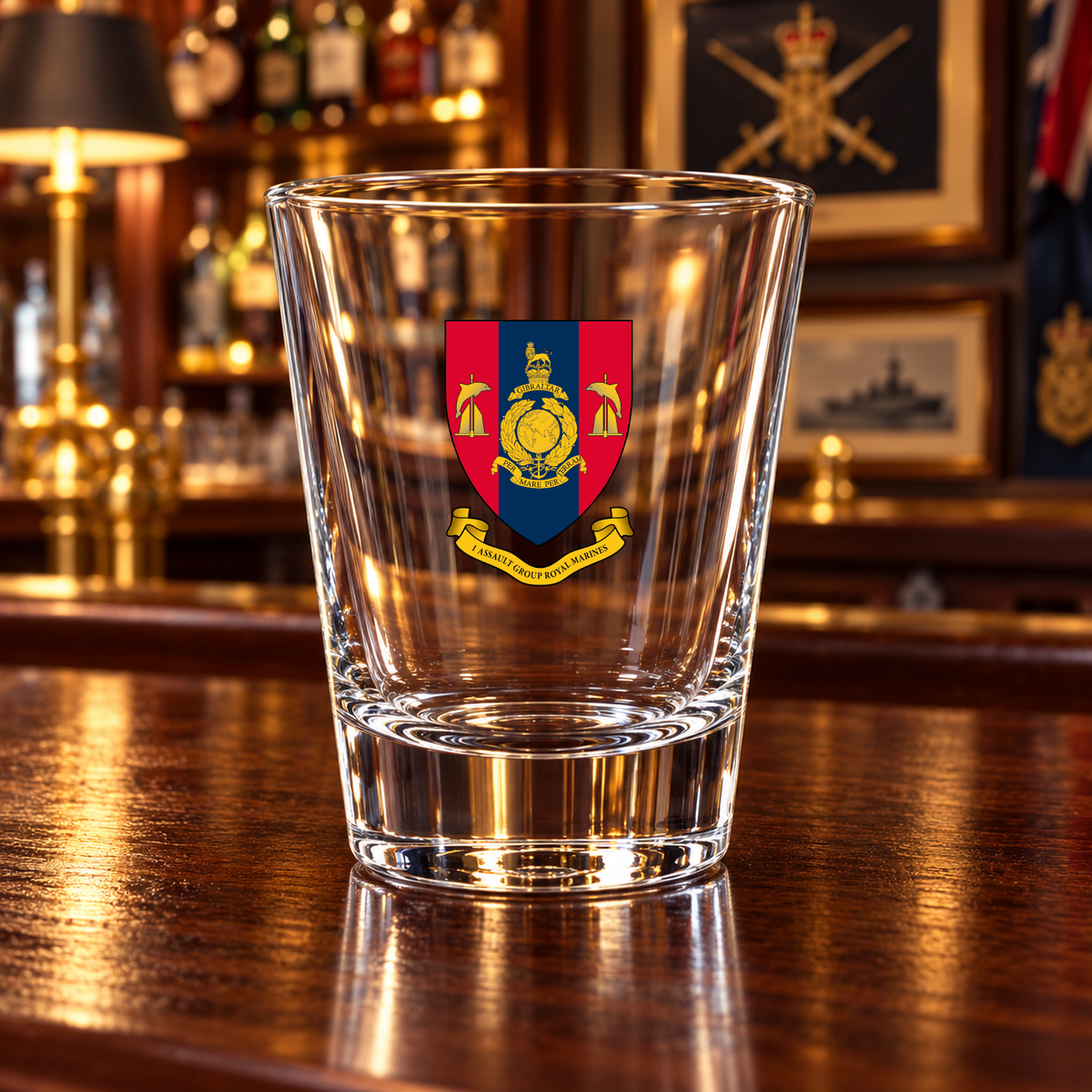 1 Assault Group RM - Shot Glasses | The Crafty Black Dog — Frosted_Shot_Glass_Military_Bar_Smart_Object copy
