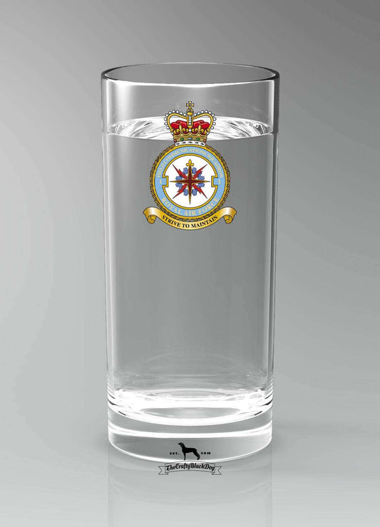 1 Field Communications Squadron - Straight Gin/Mixer/Water Glass