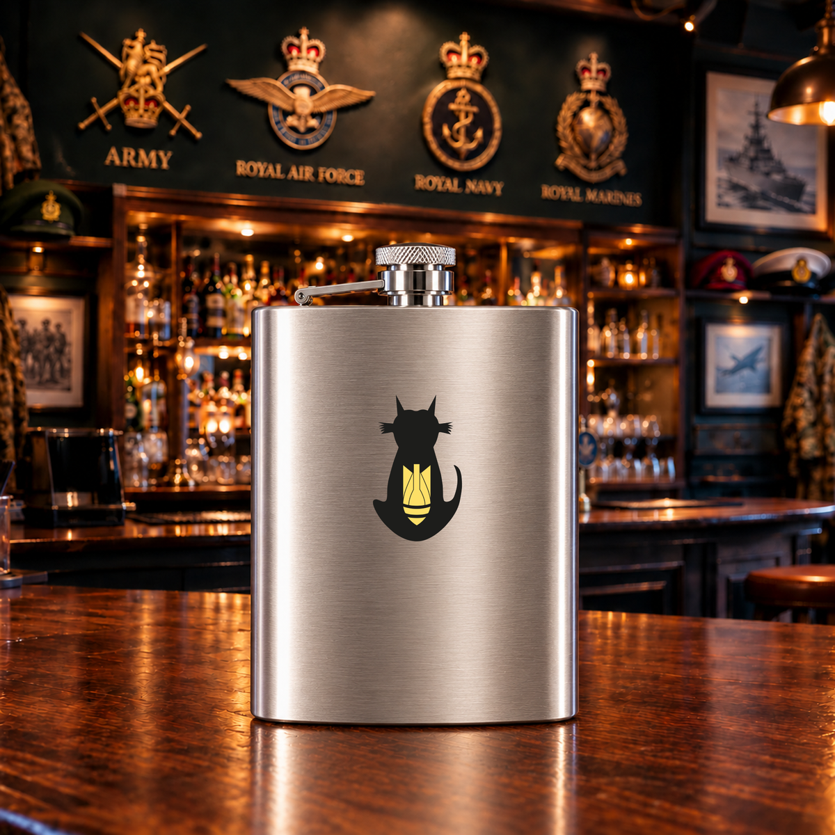 101 Engineer Regt - Hip Flask — Hip_Flask