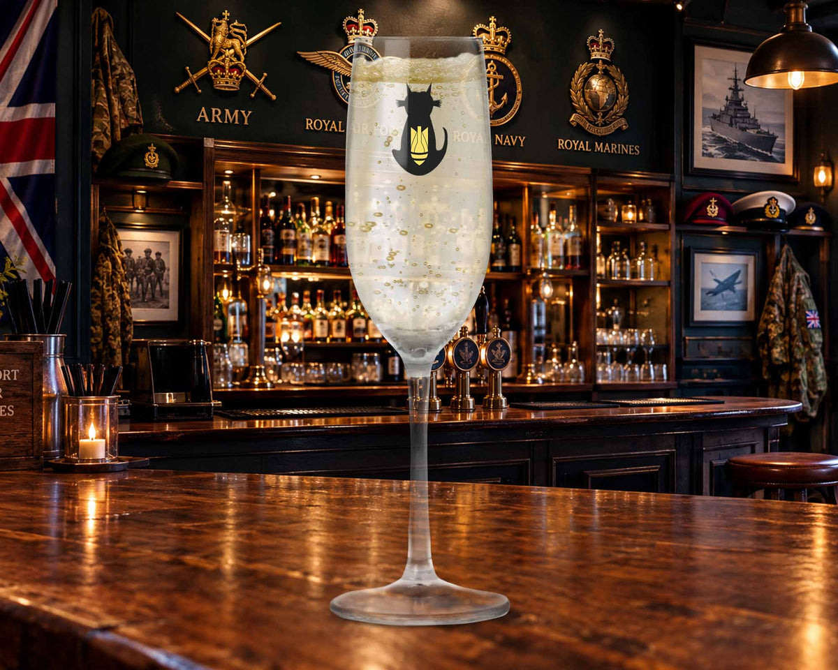 101 Engineer Regiment - Champagne/Prosecco Flute Glass