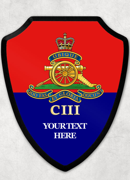 103 Regiment Royal Artillery - Printed Wall Shield