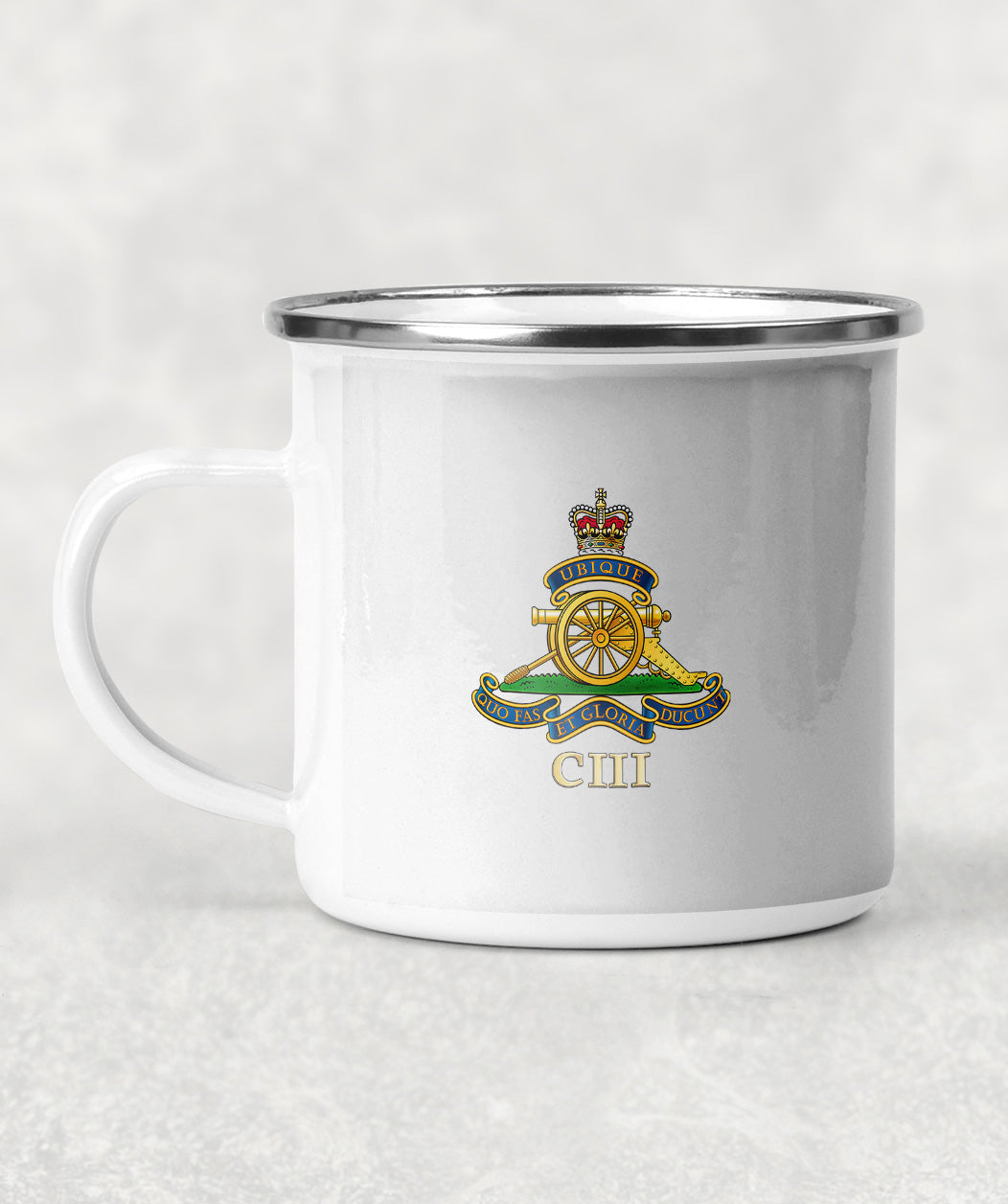 103 Regiment Royal Artillery - Enamel Mug