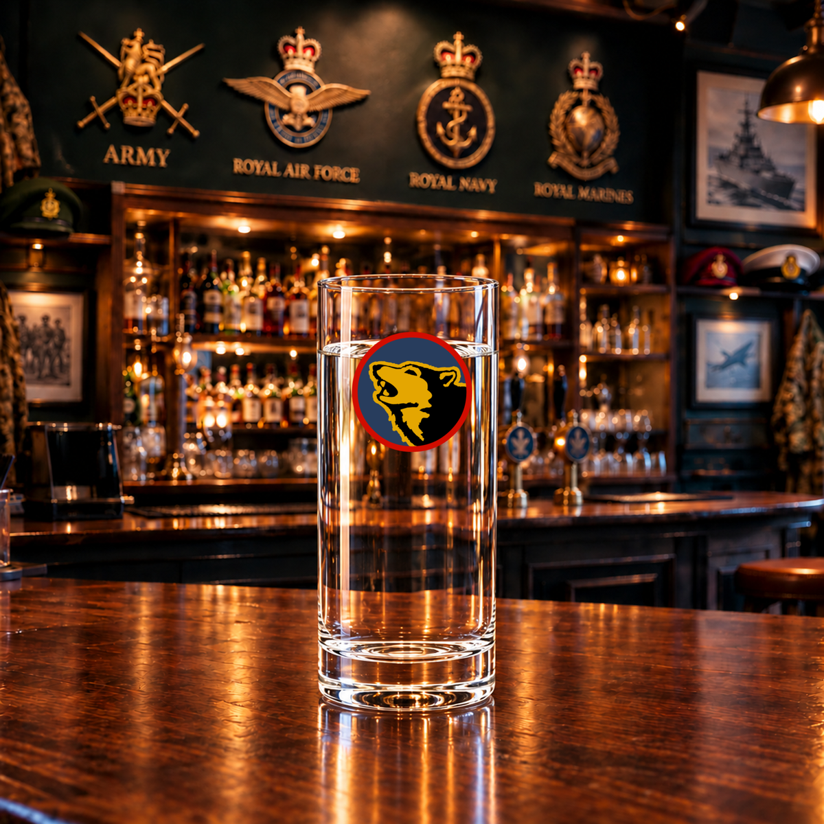 104 Log Sp Bn RLC - Highball Glass
